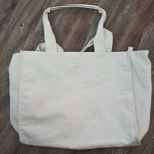 Victoria's Secret Chic Beige Tote Bag